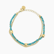 Kidult Bracciale regolabile con doppia catena 831233